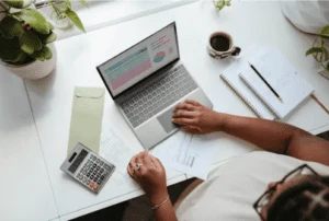 Business transformation from a home office